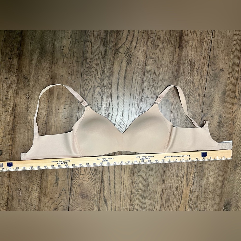 Warners bra 36C blissful benefits nude tan wireless seamless - Picture 10 of 10